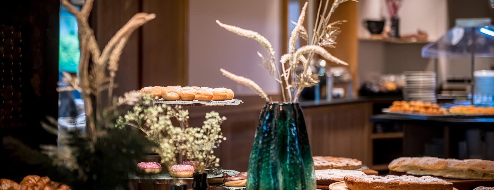 Frühstücksbuffet im Hotel Ander
